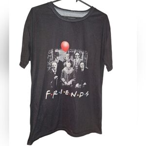 Halloween Horror Movie F.R.I.E.ND.S Graphic Tshirt Size 21 Inches Pit To Pit